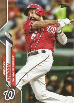 2020 Topps - Gold #14 Anthony Rendon Front