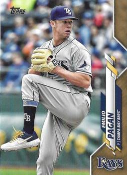 2020 Topps - Gold #22 Emilio Pagan Front