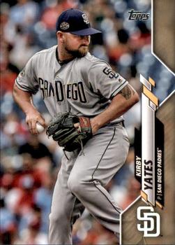 2020 Topps - Gold #25 Kirby Yates Front