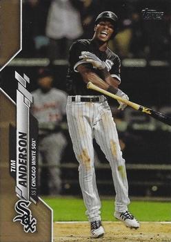 2020 Topps - Gold #28 Tim Anderson Front
