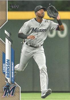2020 Topps - Gold #42 Lewis Brinson Front
