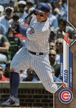 2020 Topps - Gold #51 Anthony Rizzo Front