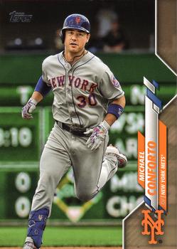 2020 Topps - Gold #75 Michael Conforto Front
