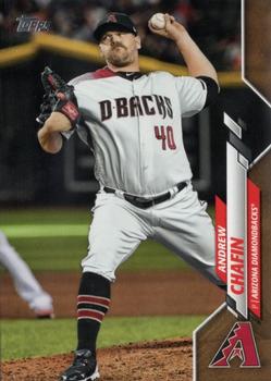 2020 Topps - Gold #222 Andrew Chafin Front