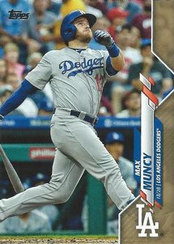 2020 Topps - Gold #255 Max Muncy Front