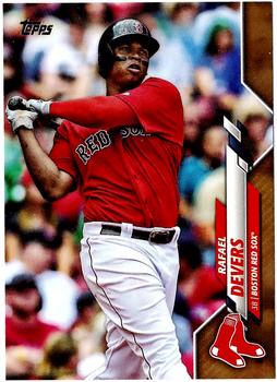 2020 Topps - Gold #314 Rafael Devers Front