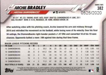 2020 Topps - Gold #382 Archie Bradley Back