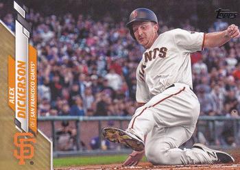 2020 Topps - Gold #418 Alex Dickerson Front