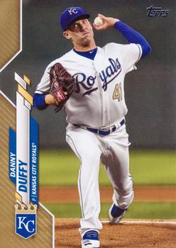 2020 Topps - Gold #438 Danny Duffy Front
