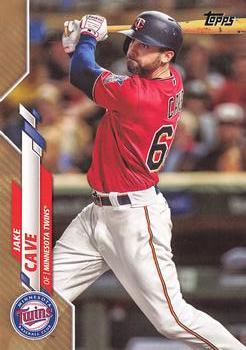 2020 Topps - Gold #525 Jake Cave Front