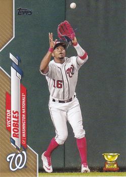 2020 Topps - Gold #547 Victor Robles Front