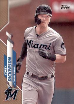 2020 Topps - Gold #592 Corey Dickerson Front