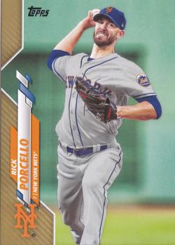 2020 Topps - Gold #619 Rick Porcello Front