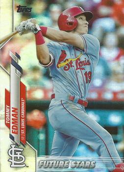 2020 Topps - Rainbow Foil #44 Tommy Edman Front