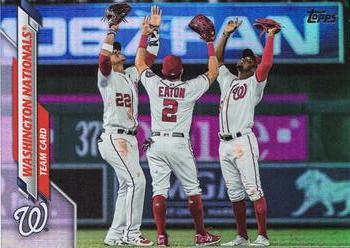 2020 Topps - Rainbow Foil #329 Washington Nationals Front