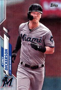 2020 Topps - Rainbow Foil #592 Corey Dickerson Front