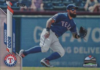 2020 Topps - Rainbow Foil #657 Rougned Odor Front
