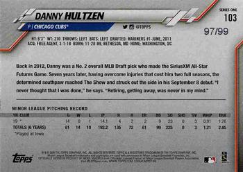 2020 Topps - Vintage Stock #103 Danny Hultzen Back