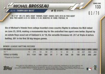 2020 Topps - Independence Day #133 Michael Brosseau Back