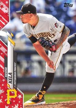 2020 Topps - Independence Day #394 Keone Kela Front