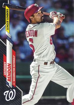 2020 Topps - Black #11 Anthony Rendon Front