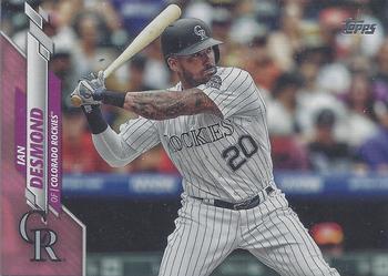 2020 Topps - Mother's Day Hot Pink #268 Ian Desmond Front