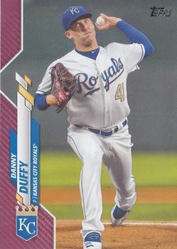 2020 Topps - Mother's Day Hot Pink #438 Danny Duffy Front