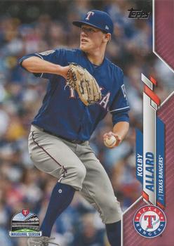2020 Topps - Mother's Day Hot Pink #639 Kolby Allard Front