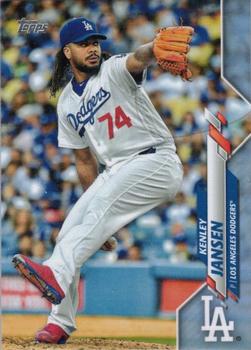 2020 Topps - Father's Day Blue #24 Kenley Jansen Front