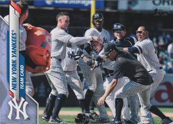 2020 Topps - Father's Day Blue #83 New York Yankees Front