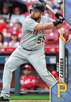 2020 Topps - Father's Day Blue #313 Melky Cabrera Front