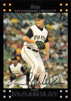 2007 Topps - 1st Edition #442 Paul Maholm Front