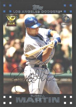 2007 Topps - 1st Edition #463 Russell Martin Front