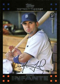 2007 Topps - 1st Edition #542 Omar Infante Front