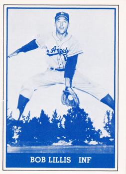 1980 TCMA 1959 Los Angeles Dodgers Blue #003 Bob Lillis Front