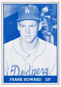1980 TCMA 1959 Los Angeles Dodgers Blue #008 Frank Howard Front