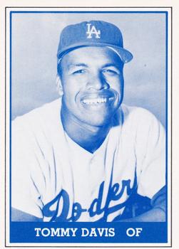 1980 TCMA 1959 Los Angeles Dodgers Blue #012 Tommy Davis Front