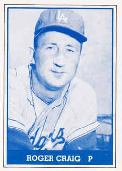1980 TCMA 1959 Los Angeles Dodgers Blue #031 Roger Craig Front