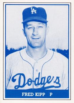 1980 TCMA 1959 Los Angeles Dodgers Blue #040 Fred Kipp Front