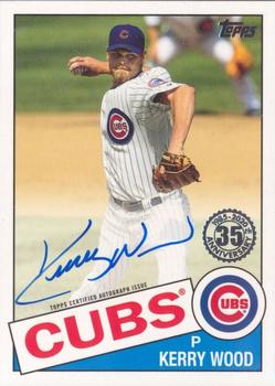 2020 Topps - 1985 Topps Baseball 35th Anniversary Autographs #85A-KW Kerry Wood Front