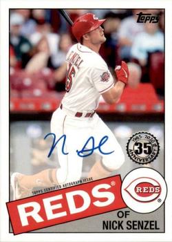 2020 Topps - 1985 Topps Baseball 35th Anniversary Autographs #85A-NSE Nick Senzel Front