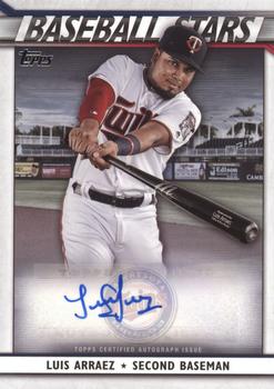 2020 Topps - Baseball Stars Autographs #BSA-LAR Luis Arraez Front