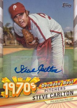 2020 Topps - Decades' Best Autographs (Series One) #DB-36 Steve Carlton Front