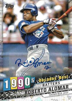 2020 Topps - Decades' Best Autographs (Series One) #DB-57 Roberto Alomar Front