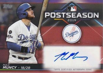 2020 Topps - Postseason Performance Autographs Red #PPA-MM Max Muncy Front