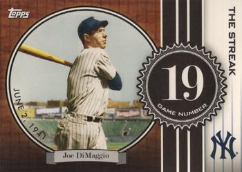 2007 Topps - Joe DiMaggio: The Streak #JD19 Joe DiMaggio Front