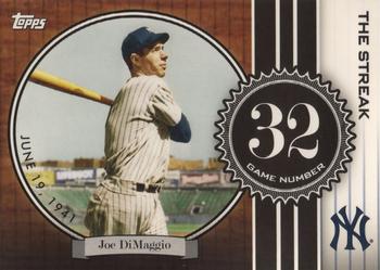 2007 Topps - Joe DiMaggio: The Streak #JD32 Joe DiMaggio Front