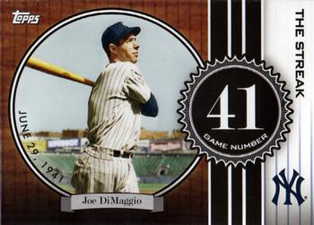 2007 Topps - Joe DiMaggio: The Streak #JD41 Joe DiMaggio Front