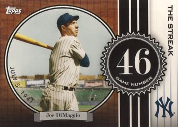 2007 Topps - Joe DiMaggio: The Streak #JD46 Joe DiMaggio Front