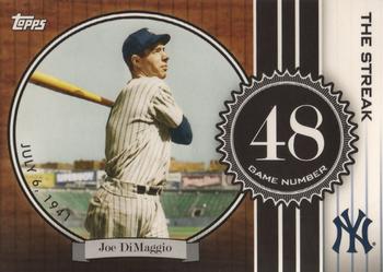 2007 Topps - Joe DiMaggio: The Streak #JD48 Joe DiMaggio Front